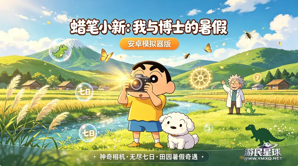 《蜡笔小新:我与博士的暑假》安卓模拟器版插图 《蜡笔小新:我与博士的暑假》安卓模拟器版插图