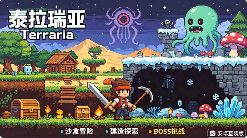《泰拉瑞亚/Terraria》安卓直装版插图 《泰拉瑞亚/Terraria》安卓直装版插图