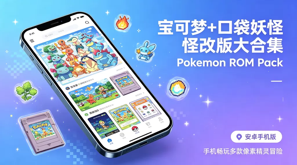 《宝可梦 + 口袋妖怪改版大合集》安卓手机版插图 《宝可梦 + 口袋妖怪改版大合集》安卓手机版插图