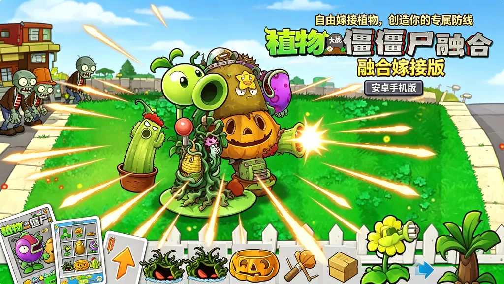 《植物大战僵尸融合嫁接版》安卓手机版插图 《植物大战僵尸融合嫁接版》安卓手机版插图