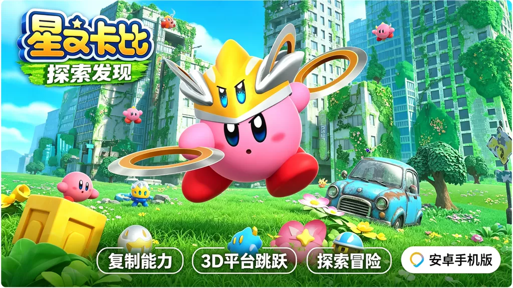 《星之卡比:探索发现》安卓手机版插图 《星之卡比:探索发现》安卓手机版插图