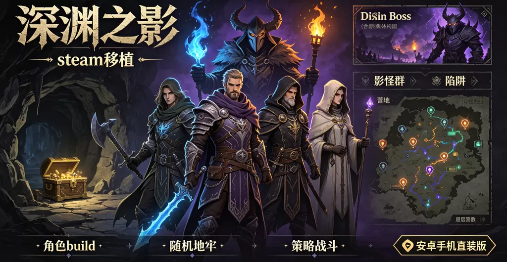 《深渊之影 steam 移植》安卓手机直装版插图 《深渊之影 steam 移植》安卓手机直装版插图