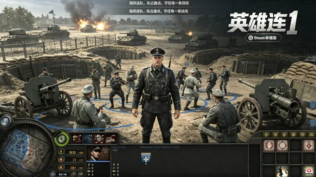 安卓游戏《英雄连 1》steam 移植直装版插图 安卓游戏《英雄连 1》steam 移植直装版插图