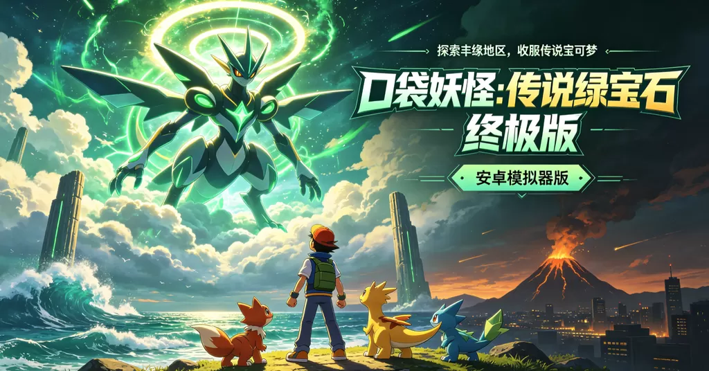 《口袋妖怪:传说绿宝石 终极版》安卓模拟器版插图 《口袋妖怪:传说绿宝石 终极版》安卓模拟器版插图