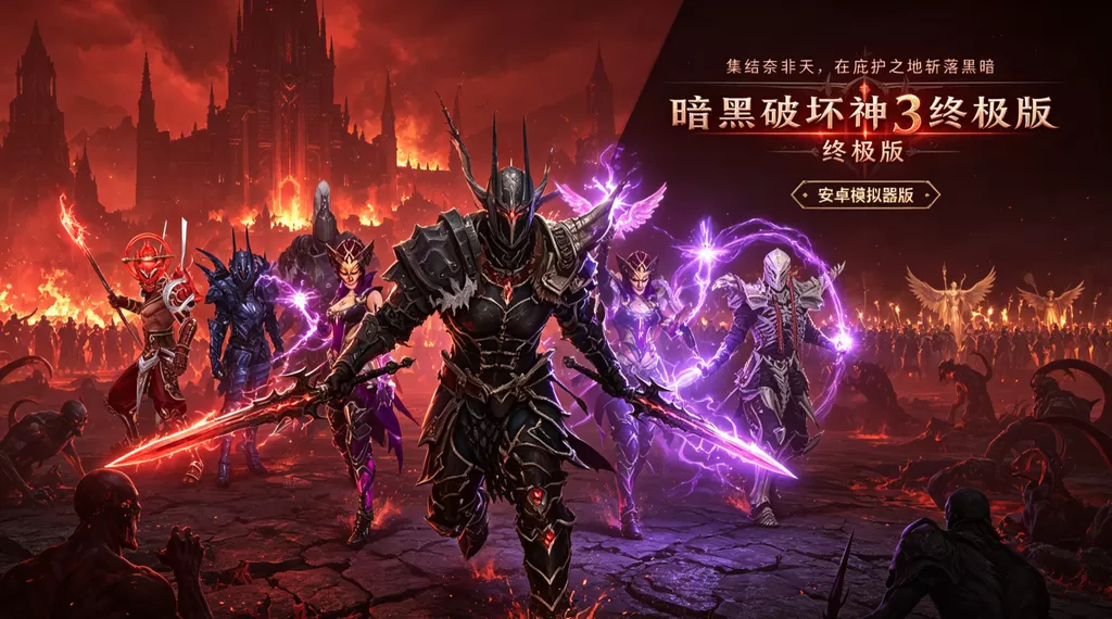 《暗黑破坏神 3 终极版》安卓模拟器版插图 《暗黑破坏神 3 终极版》安卓模拟器版插图