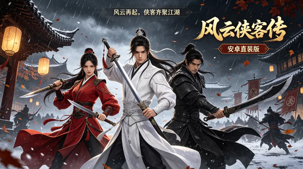 风云侠客传_安卓直装版 原创武侠动作江湖手游插图 风云侠客传_安卓直装版 原创武侠动作江湖手游插图