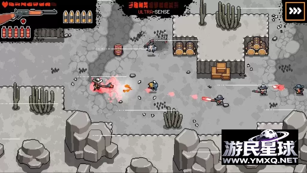 《西部法则》汉化版 v1.0.7,2D像素版荒野大镖客,快节奏肉鸽动作射击游戏插图2 《西部法则》汉化版 v1.0.7,2D像素版荒野大镖客,快节奏肉鸽动作射击游戏插图2