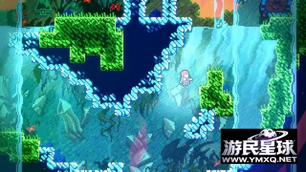《蔚蓝》安卓移植中文版v1.5.0,steam好评如潮的像素风平台跳跃游戏满分神作插图1 《蔚蓝》安卓移植中文版v1.5.0,steam好评如潮的像素风平台跳跃游戏满分神作插图1