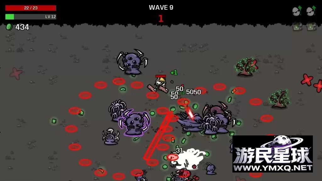 《土豆兄弟:深海魔怪》v1.3.492,steam好评如潮的快节奏竞技场动作射击肉鸽生存游戏插图3 《土豆兄弟:深海魔怪》v1.3.492,steam好评如潮的快节奏竞技场动作射击肉鸽生存游戏插图3