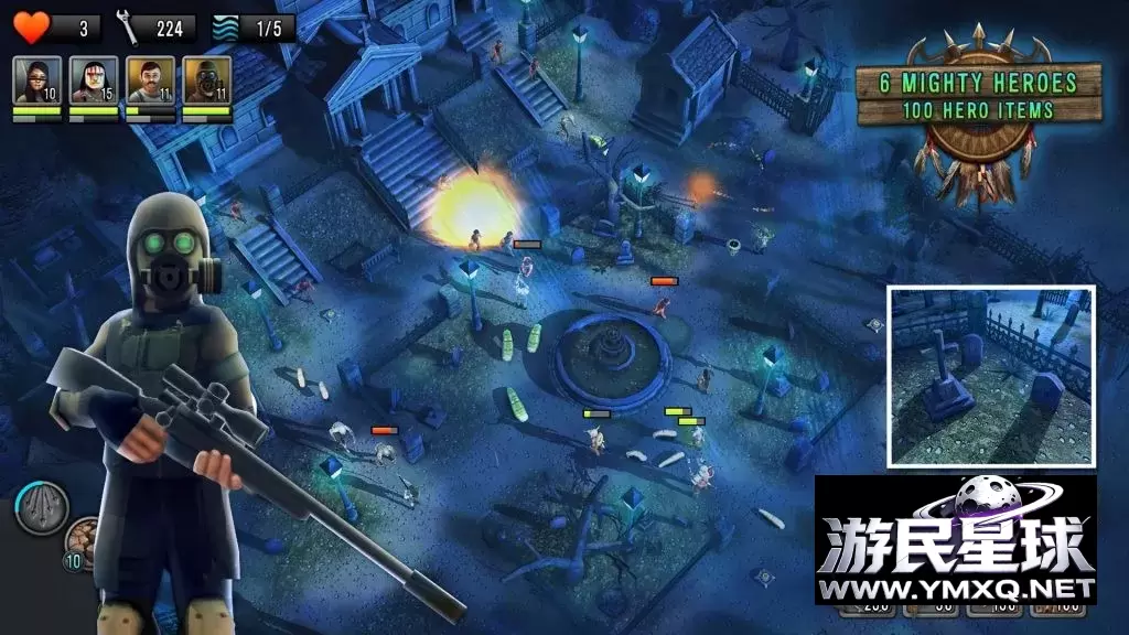 《最后的希望TD》汉化版v4.6,steam特别好评的3D俯视角末日僵尸塔防游戏插图4 《最后的希望TD》汉化版v4.6,steam特别好评的3D俯视角末日僵尸塔防游戏插图4