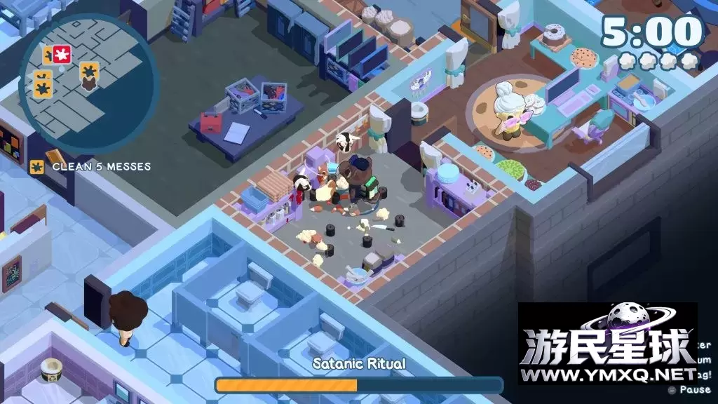 《狼人清洁工》汉化版v1.0.8,steam好评如潮的潜行动作黑色幽默喜剧游戏插图4 《狼人清洁工》汉化版v1.0.8,steam好评如潮的潜行动作黑色幽默喜剧游戏插图4
