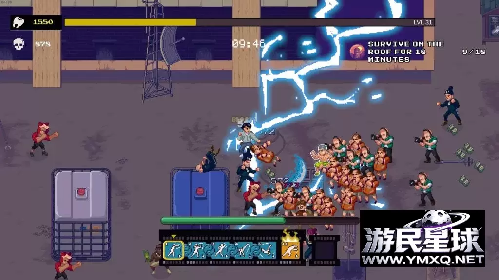 《武林求生》v1.0.5,80年代动作电影复古风格的快节奏肉鸽动作生存游戏插图8 《武林求生》v1.0.5,80年代动作电影复古风格的快节奏肉鸽动作生存游戏插图8