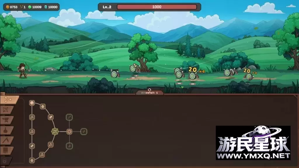 《扎德箭术》v1.0.0,五种弓箭手职业的增量射箭RPG游戏插图2 《扎德箭术》v1.0.0,五种弓箭手职业的增量射箭RPG游戏插图2