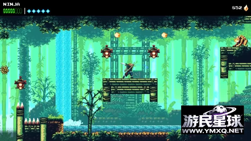 《信使》v1.1,steam特别好评的致敬《忍者龙剑传》的类银河恶魔城横版动作游戏插图2 《信使》v1.1,steam特别好评的致敬《忍者龙剑传》的类银河恶魔城横版动作游戏插图2