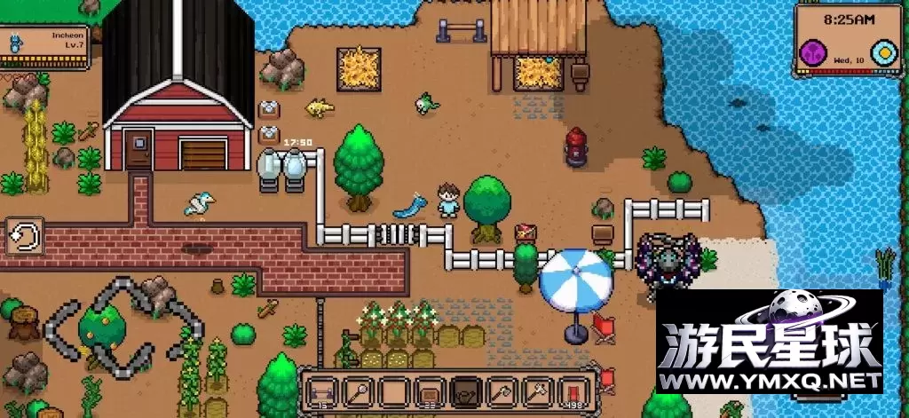 《科洛蒙:怪兽农场》v0.80685,steam特别好评的类宝可梦怪物驯养与农场模拟的像素风RPG游戏插图1 《科洛蒙:怪兽农场》v0.80685,steam特别好评的类宝可梦怪物驯养与农场模拟的像素风RPG游戏插图1
