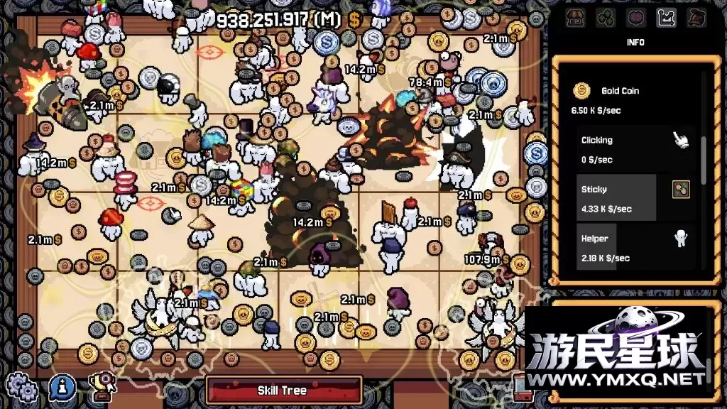 《幸运硬币》v0.3.0,steam特别好评的抛硬币赚金币放置型休闲游戏插图2 《幸运硬币》v0.3.0,steam特别好评的抛硬币赚金币放置型休闲游戏插图2