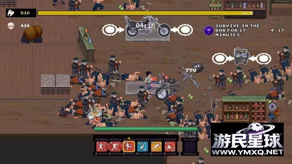 《武林求生》v1.0.5,80年代动作电影复古风格的快节奏肉鸽动作生存游戏插图5 《武林求生》v1.0.5,80年代动作电影复古风格的快节奏肉鸽动作生存游戏插图5