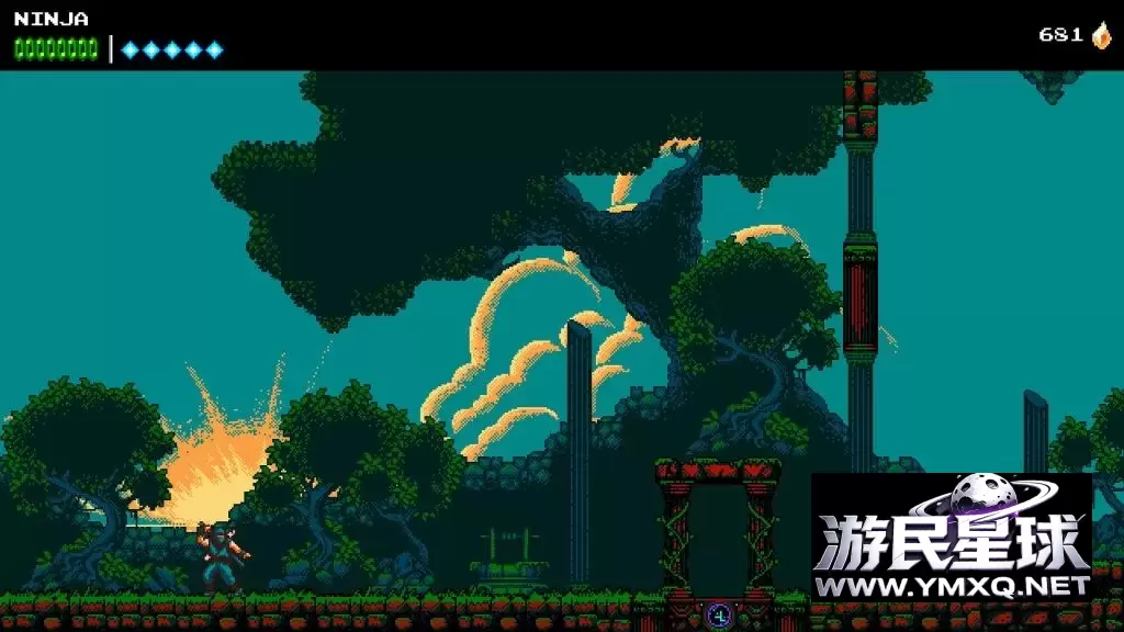《信使》v1.1,steam特别好评的致敬《忍者龙剑传》的类银河恶魔城横版动作游戏插图6 《信使》v1.1,steam特别好评的致敬《忍者龙剑传》的类银河恶魔城横版动作游戏插图6
