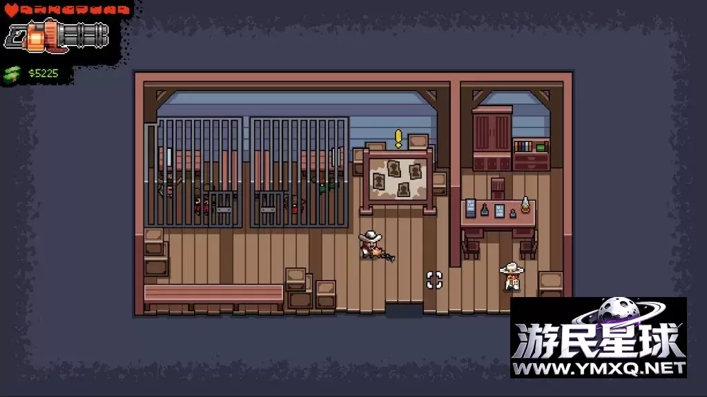《西部法则》汉化版 v1.0.7,2D像素版荒野大镖客,快节奏肉鸽动作射击游戏插图9 《西部法则》汉化版 v1.0.7,2D像素版荒野大镖客,快节奏肉鸽动作射击游戏插图9