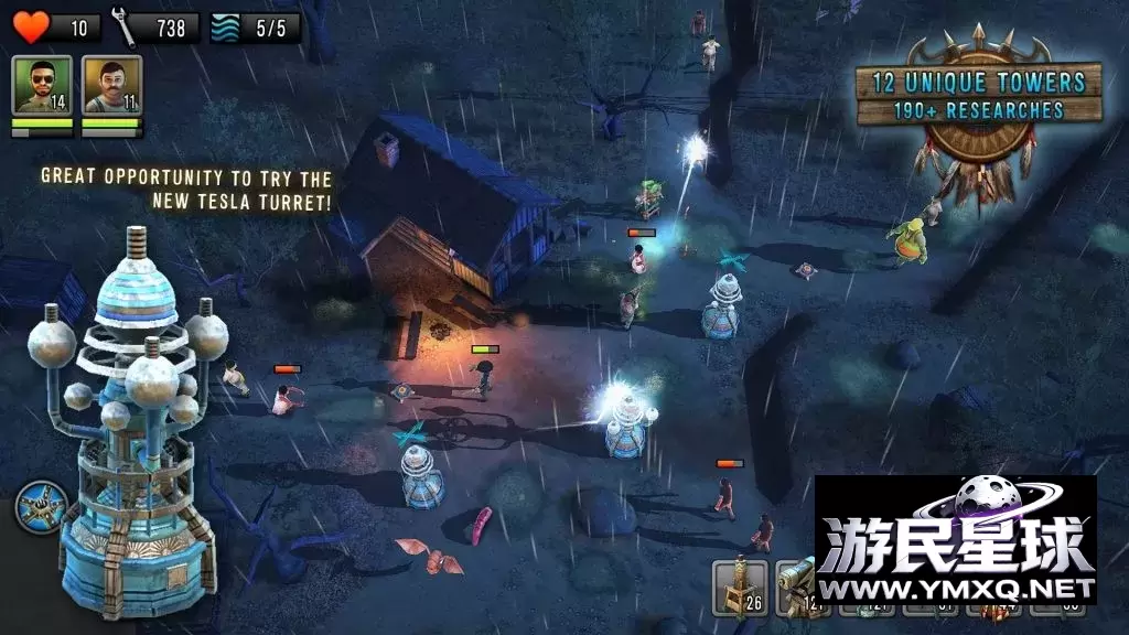 《最后的希望TD》汉化版v4.6,steam特别好评的3D俯视角末日僵尸塔防游戏插图5 《最后的希望TD》汉化版v4.6,steam特别好评的3D俯视角末日僵尸塔防游戏插图5