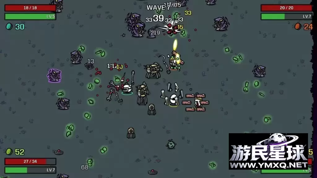 《土豆兄弟:深海魔怪》v1.3.492,steam好评如潮的快节奏竞技场动作射击肉鸽生存游戏插图5 《土豆兄弟:深海魔怪》v1.3.492,steam好评如潮的快节奏竞技场动作射击肉鸽生存游戏插图5