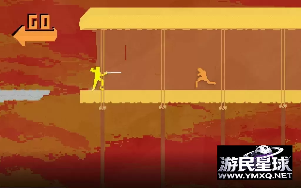《尼德霍格》v1.0,IGN 9分评价,steam特别好评的横版像素风快节奏高速攻防击剑格斗游戏插图5 《尼德霍格》v1.0,IGN 9分评价,steam特别好评的横版像素风快节奏高速攻防击剑格斗游戏插图5