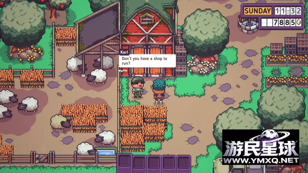 《打骨折超市日记》v1.2.2,Steam特别好评的像素风模拟经营与叙事冒险游戏插图2 《打骨折超市日记》v1.2.2,Steam特别好评的像素风模拟经营与叙事冒险游戏插图2