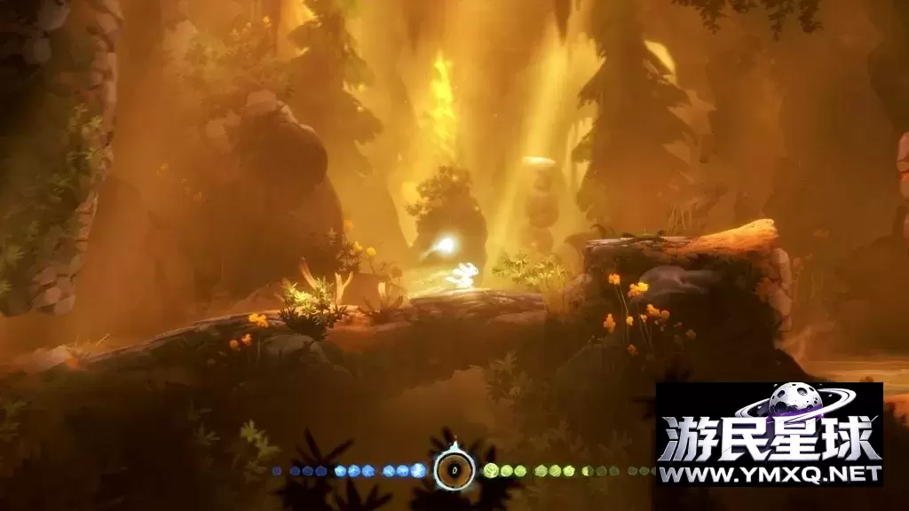 《奥日与黑暗森林》v1.0非官方移植版,steam特别好评的超精美高画质类银河恶魔城横版动作游戏插图2 《奥日与黑暗森林》v1.0非官方移植版,steam特别好评的超精美高画质类银河恶魔城横版动作游戏插图2