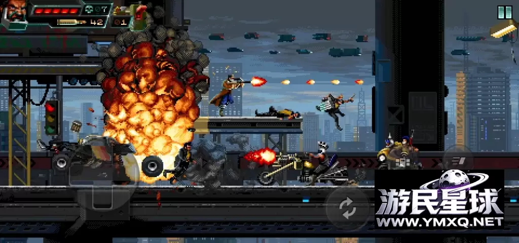 《暴徒猎手》v0.1-b200040已解锁完整版,steam特别好评的类魂斗罗精美像素风横版动作射击游戏插图1 《暴徒猎手》v0.1-b200040已解锁完整版,steam特别好评的类魂斗罗精美像素风横版动作射击游戏插图1