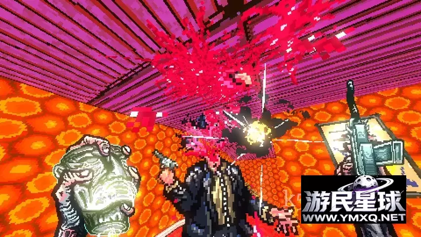 《后发虚空》v1.0.0,爆头杀敌回血!Steam好评如潮的超高速癫狂风格复古暴力美学FPS游戏插图1 《后发虚空》v1.0.0,爆头杀敌回血!Steam好评如潮的超高速癫狂风格复古暴力美学FPS游戏插图1