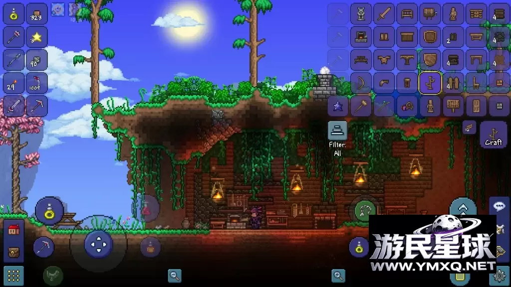 《泰拉瑞亚》v1.4.5单机汉化版,steam好评如潮的2D高自由度沙盒建造游戏神作插图2 《泰拉瑞亚》v1.4.5单机汉化版,steam好评如潮的2D高自由度沙盒建造游戏神作插图2