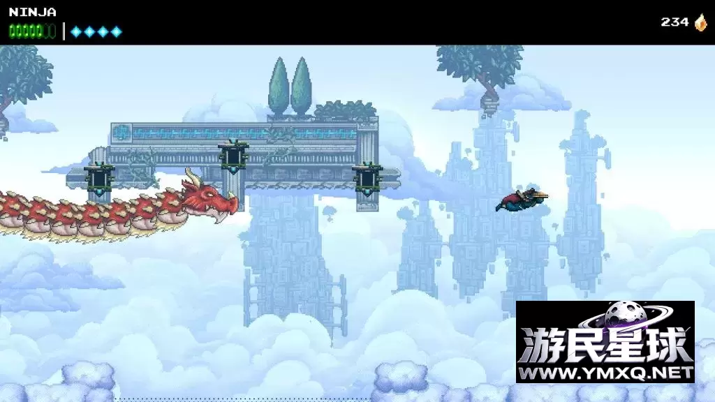《信使》v1.1,steam特别好评的致敬《忍者龙剑传》的类银河恶魔城横版动作游戏插图9 《信使》v1.1,steam特别好评的致敬《忍者龙剑传》的类银河恶魔城横版动作游戏插图9