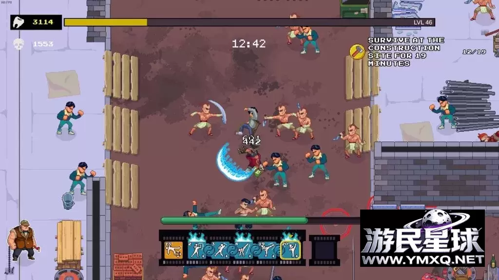 《武林求生》v1.0.5,80年代动作电影复古风格的快节奏肉鸽动作生存游戏插图6 《武林求生》v1.0.5,80年代动作电影复古风格的快节奏肉鸽动作生存游戏插图6