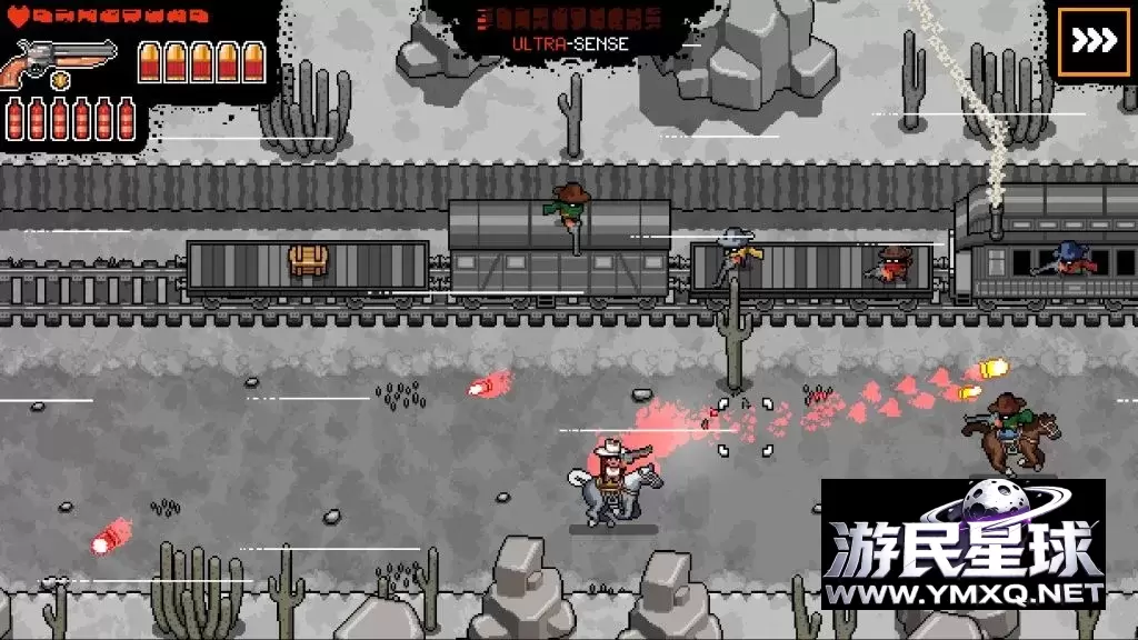 《西部法则》汉化版 v1.0.7,2D像素版荒野大镖客,快节奏肉鸽动作射击游戏插图6 《西部法则》汉化版 v1.0.7,2D像素版荒野大镖客,快节奏肉鸽动作射击游戏插图6
