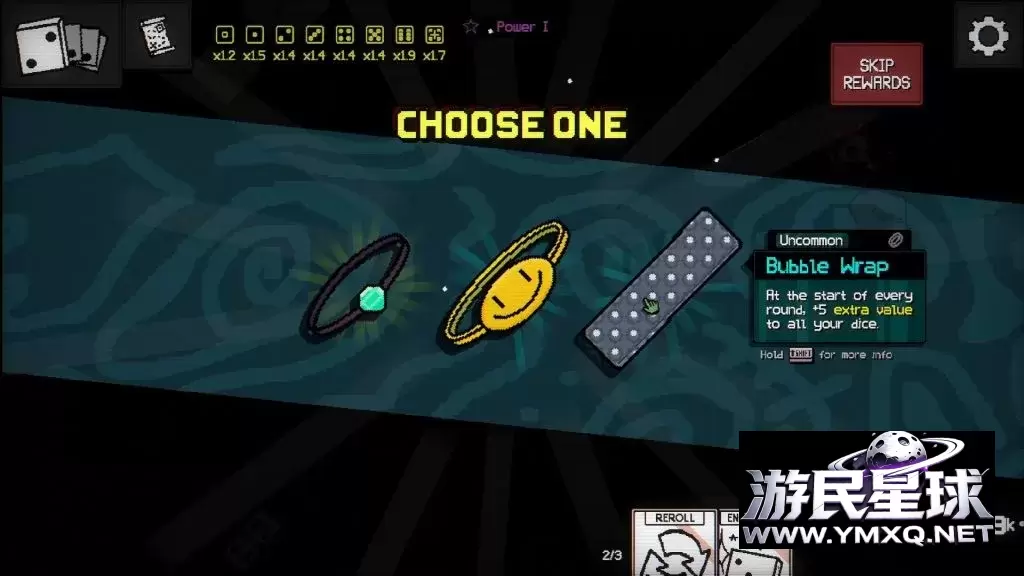《一掷百万》v1.1.8,骰子版《小丑牌》,steam特别好评的骰子机制与牌组构筑相结合的肉鸽策略游戏插图2 《一掷百万》v1.1.8,骰子版《小丑牌》,steam特别好评的骰子机制与牌组构筑相结合的肉鸽策略游戏插图2
