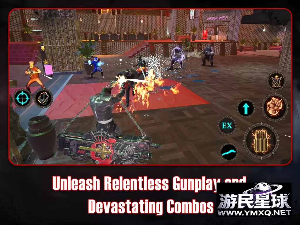 《铳墓G.O.R.E.终极增强版》v1.3,快节奏连击和近战处决的3D高画质第三人称动作射击游戏插图5 《铳墓G.O.R.E.终极增强版》v1.3,快节奏连击和近战处决的3D高画质第三人称动作射击游戏插图5