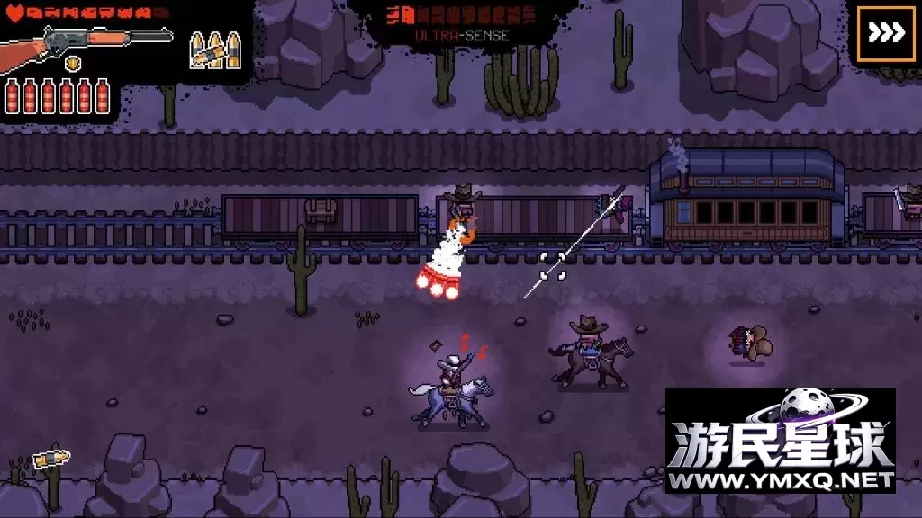 《西部法则》汉化版 v1.0.7,2D像素版荒野大镖客,快节奏肉鸽动作射击游戏插图3 《西部法则》汉化版 v1.0.7,2D像素版荒野大镖客,快节奏肉鸽动作射击游戏插图3