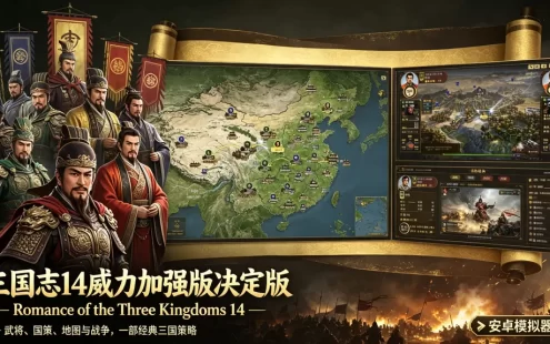 三国志 14 威力加强版决定版下载_安卓模拟器版 经典三国策略战争游戏