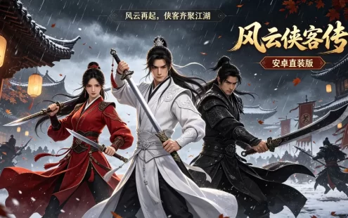 风云侠客传_安卓直装版 原创武侠动作江湖手游