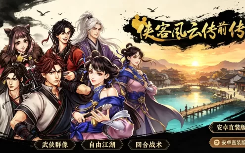 侠客风云传前传_安卓直装版 武侠策略角色扮演游戏