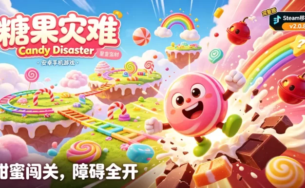 安卓手机游戏《糖果灾难Candy Disaster Fullv2.0.8》[完整版]Steam移植