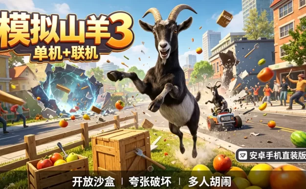 《模拟山羊 3 单机 + 联机》安卓手机直装版