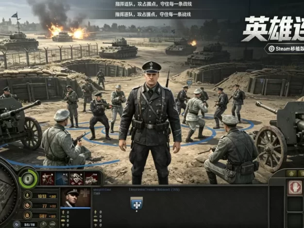 安卓游戏《英雄连 1》steam 移植直装版